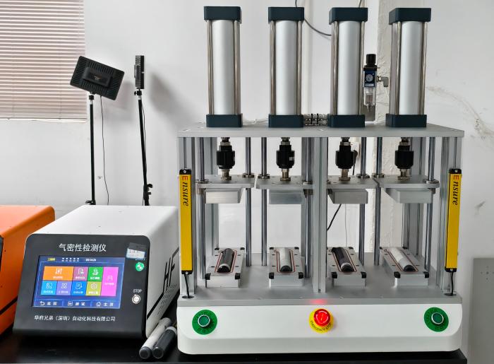 四通道便携式电动清洁刷用气密性检测仪